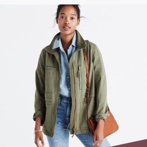 {madewell} Army Green Utility Jacket XXS